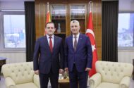 Ticaret Bakanı Ömer Bolat, Kuzey Makedonyalı Bakan Zeynula’yı Kabul Etti