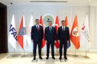 İçişleri Bakanı Mustafa Çiftçi, Eyüp Kadir İnan ve Cemil Tugay’ı Kabul Etti