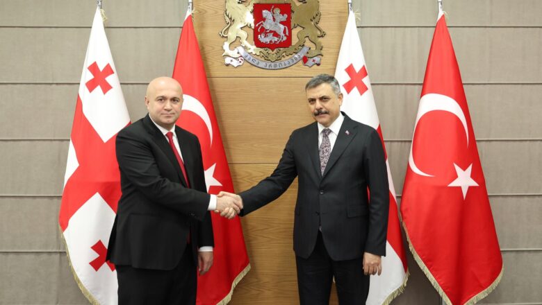 İçişleri Bakanı Çiftçi’den Gürcü Mevkidaşıyla Sınır Aşan Suçlar Görüşmesi