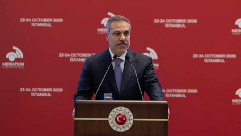  Hakan Fidan’dan İstanbul Arabuluculuk Konferansı Açıklaması: Çatışmalar Her 12 Dakikada Bir Can Alıyor