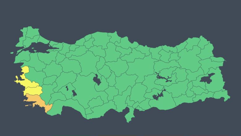  Çevre, Şehircilik ve İklim Değişikliği Bakanlığından Üç İle Şiddetli Yağış Uyarısı