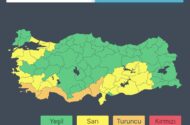 4 İl İçin Turuncu, 25 İl İçin Sarı Kodlu Yağış Uyarısı