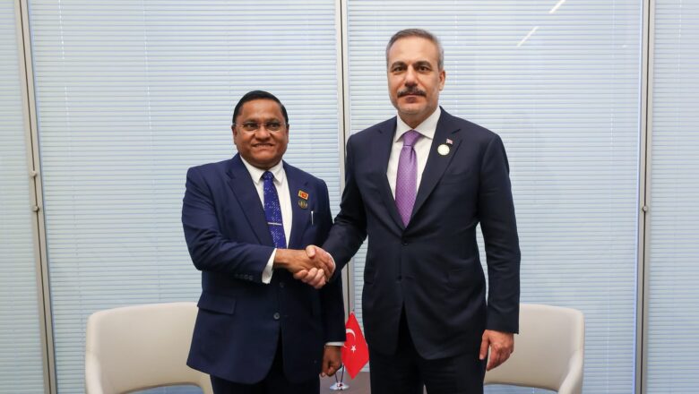 Bakan Fidan, Sri Lankalı Mevkidaşı Herath İle Görüştü