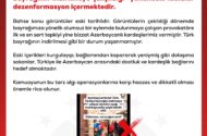 DMM: Azerbaycan’da Türk Bayrağının İndirildiği İddiası Asılsız