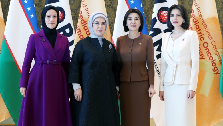 Emine Erdoğan Özbekistan’daki Çocuk Refahı Zirvesi’ne Katıldı