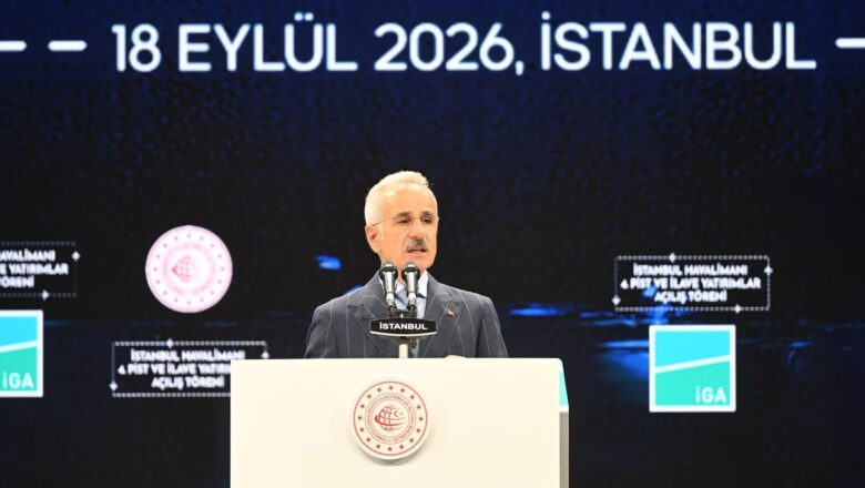Bakan Uraloğlu: İstanbul Havalimanı 4’üncü Pistiyle 284 Ton Yakıt Tasarrufu Sağlandı