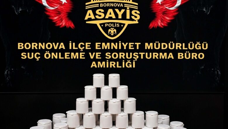  Bornova’da Uyuşturucu Operasyonu: 2 Bin 775 Sentetik Ecza Ele Geçirildi