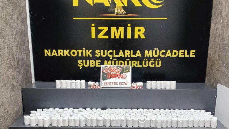 İzmir’de Toprağa Gömülü Sentetik Ecza Operasyonu: 2 Gözaltı