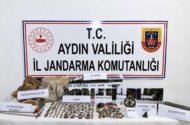 Karacasu’da Tarihi Eser Operasyonu: 157 Sikke Ele Geçirildi