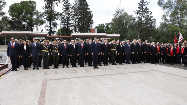  KKTC’de Cumhuriyet Bayramı’nın 103’üncü Yıl Dönümü Törenlerle Kutlandı