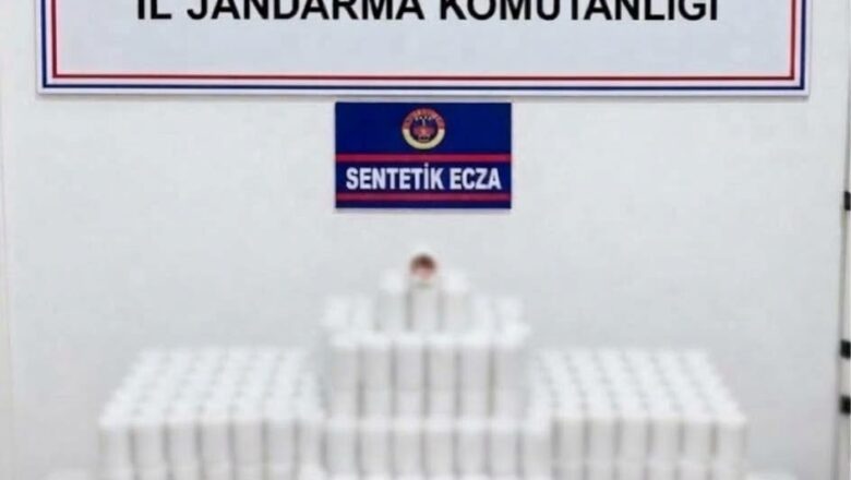  Manisa’da Uyuşturucu Operasyonu: 42 Bin 534 Sentetik Ecza Ele Geçirildi