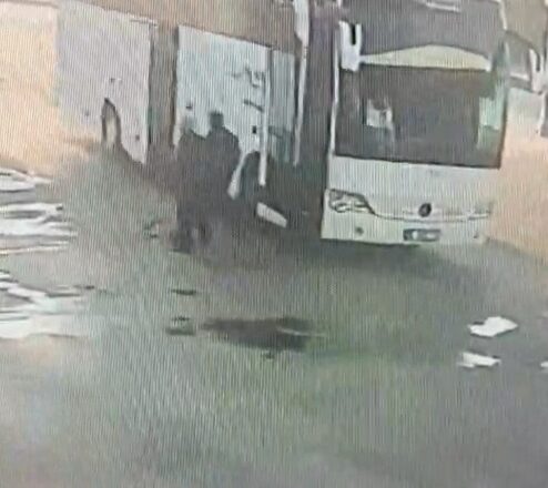 Feci Kazadan Önceki Son Mola Kamerada