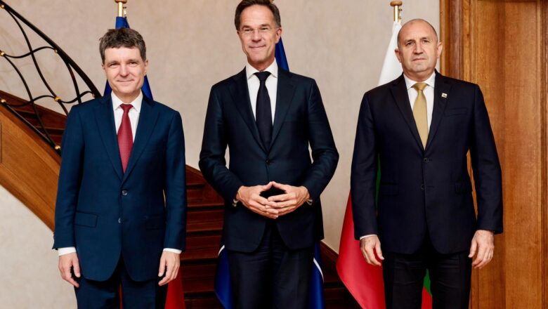 NATO Genel Sekreteri Rutte, Romanya Ve Bulgaristan Liderleriyle Görüştü