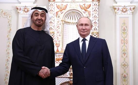 Putin Ve Al Nahyan Telefonda Görüştü