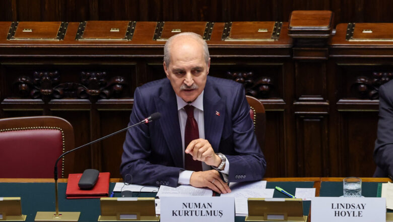 TBMM Başkanı Kurtulmuş: Türk Tarafını Yok Sayarak Kıbrıs’ta Hiçbir Çözüm Olamaz