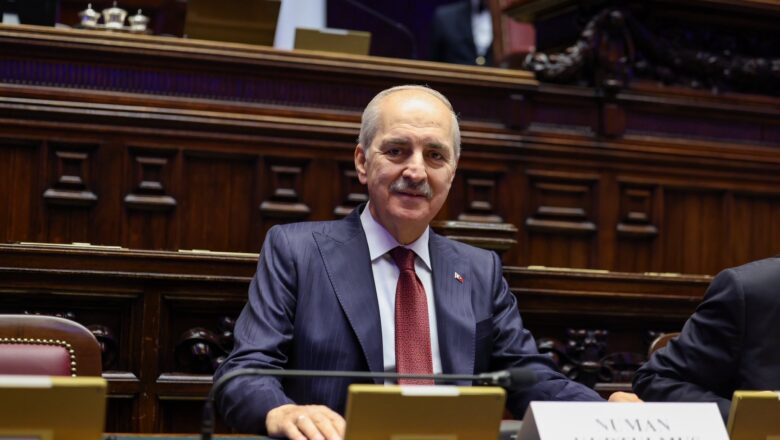  TBMM Başkanı Kurtulmuş: Çökmekte Olan Sistemi Yeniden İnşa Etmek İçin Bekleyemeyiz