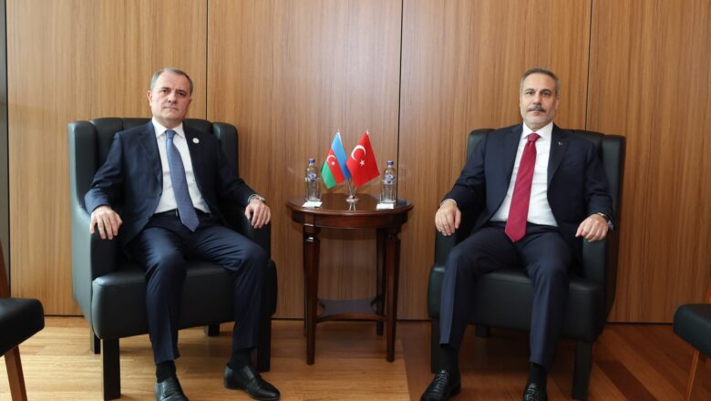 Bakan Fidan, TDT Zirvesi Kapsamında Azerbaycanlı Mevkidaşı Bayramov İle Görüştü