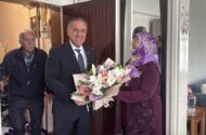Vali Ahmet Hamdi Usta’dan Mazgalı Temizleyen Remziye Teyzeye Teşekkür Ziyareti