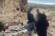 Kapadokya’da Peribacası Çöktü: 2 Kişi Hayatını Kaybetti, 1 Yaralı