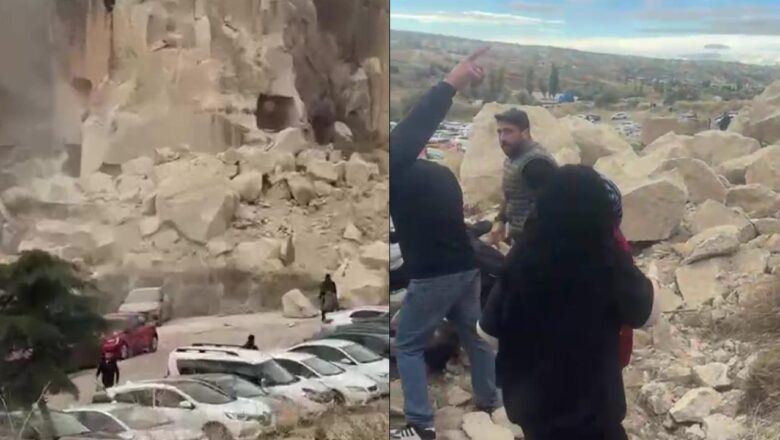 Kapadokya’da Peribacası Çöktü: 2 Kişi Hayatını Kaybetti, 1 Yaralı